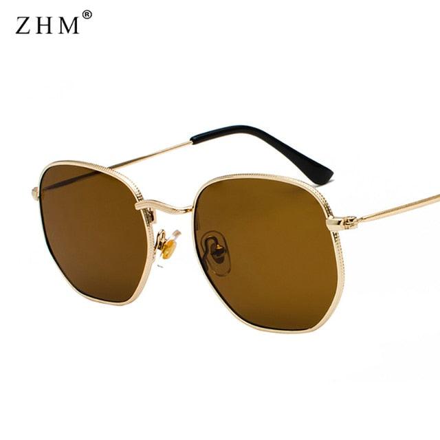 Men's Square Metal Frame Sunglasses - ItemBear.com