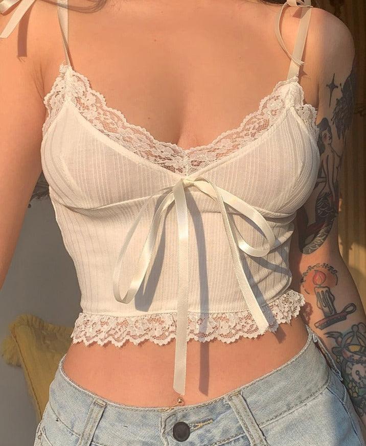 Mila Knitted Crop Top - ItemBear.com
