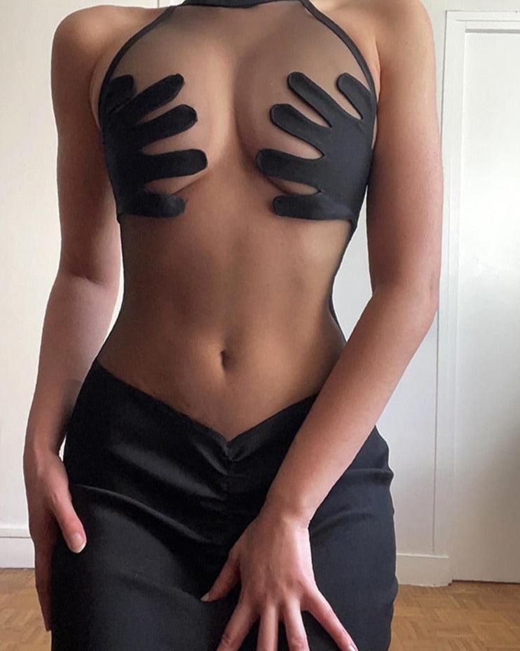 Mila Mesh Bodycon Dress - ItemBear.com