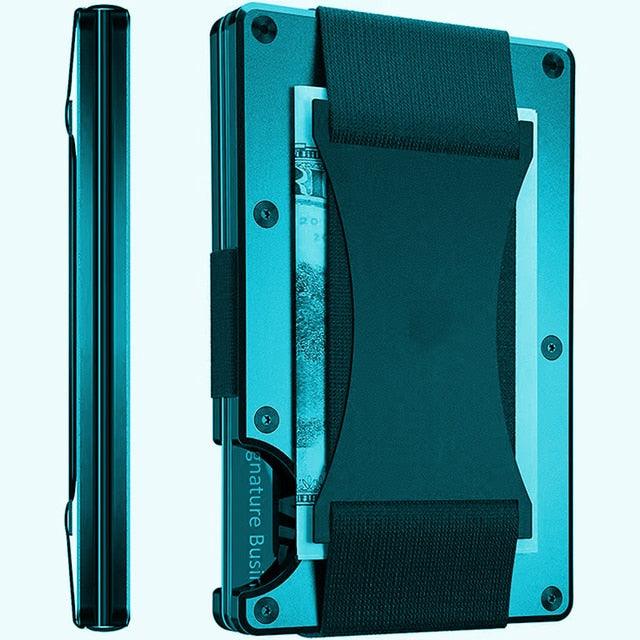 Minimalist Men Slim Wallet-Rfid Shielded - ItemBear.com