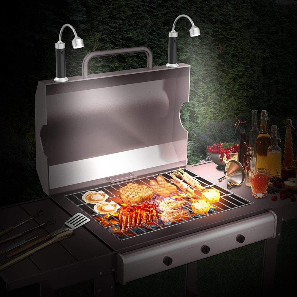 Multipurpose Magnetic Base Led BBQ Grill Light 360 Degree Adjustable For Party Outdoor Camping Barbecue Lights BBQ Accessories - ItemBear.com