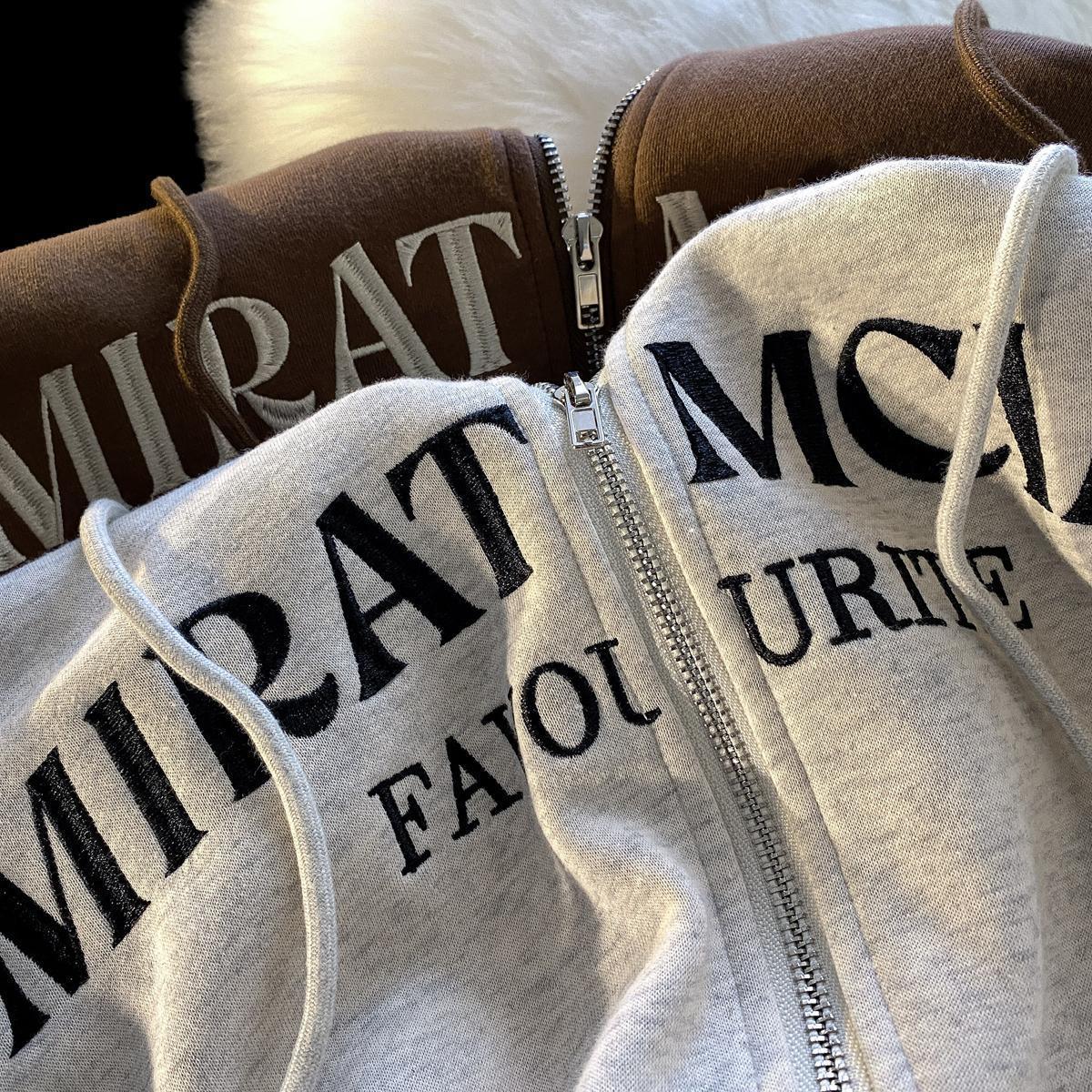 New Letter Printed Hoodies Korean Version - ItemBear.com
