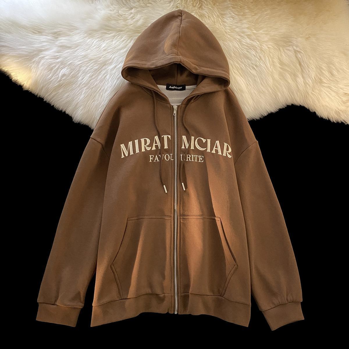 New Letter Printed Hoodies Korean Version - ItemBear.com