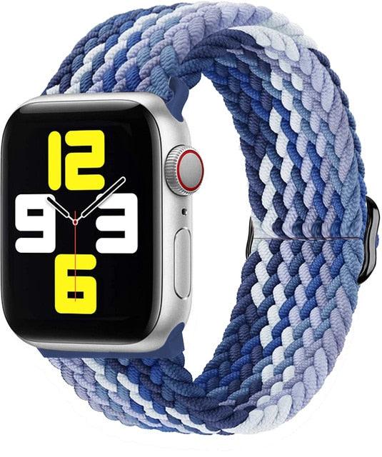 Nylon Braided Solo Loop Strap For Apple Watch ItemBear.com