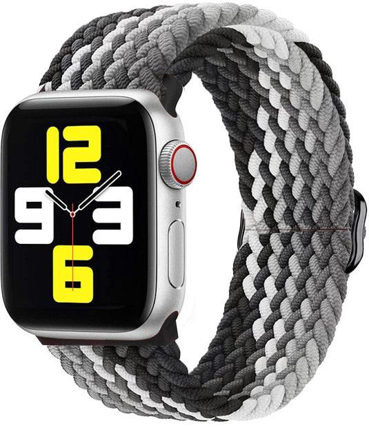 Nylon Braided Solo Loop Strap For Apple Watch ItemBear.com