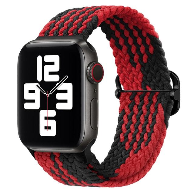 Nylon Braided Solo Loop Strap For Apple Watch ItemBear.com