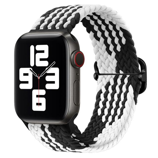Nylon Braided Solo Loop Strap For Apple Watch - Premium from ItemBear.com - Just $20! Shop now at ItemBear.com