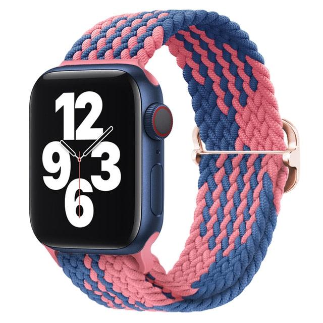 Nylon Braided Solo Loop Strap For Apple Watch ItemBear.com