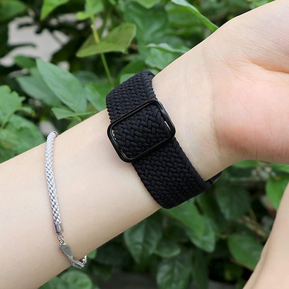 Nylon Braided Solo Loop Strap For Apple Watch ItemBear.com