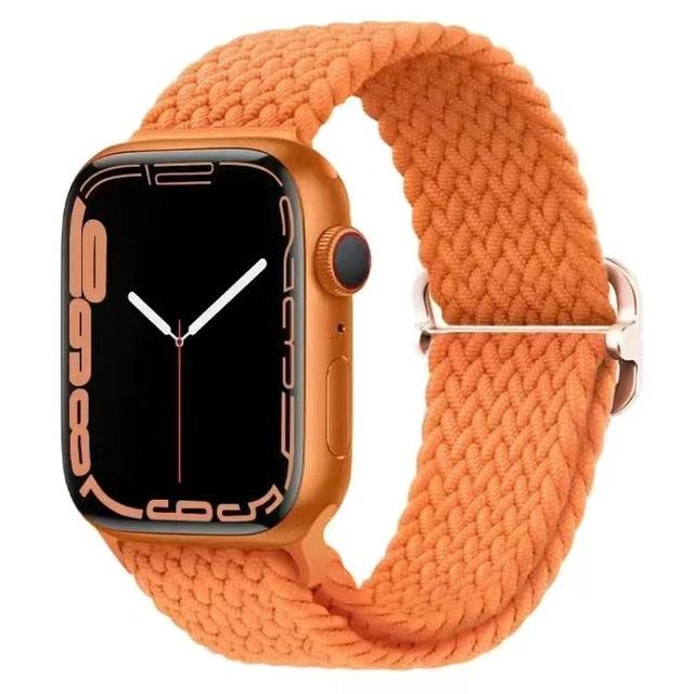 Nylon Braided Solo Loop Strap For Apple Watch ItemBear.com