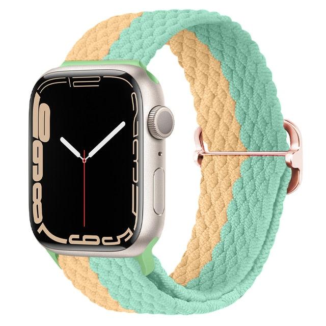 Nylon Braided Solo Loop Strap For Apple Watch ItemBear.com