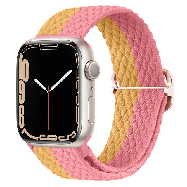 Nylon Braided Solo Loop Strap For Apple Watch ItemBear.com