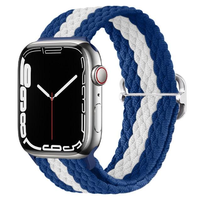 Nylon Braided Solo Loop Strap For Apple Watch ItemBear.com