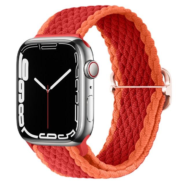 Nylon Braided Solo Loop Strap For Apple Watch ItemBear.com