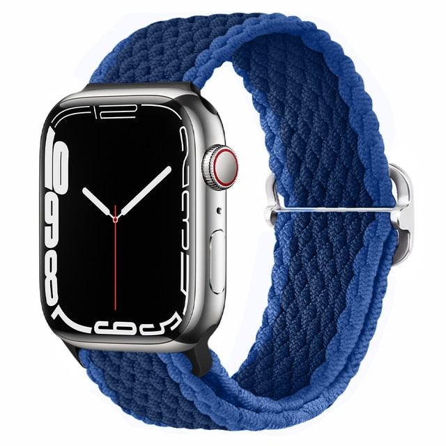 Nylon Braided Solo Loop Strap For Apple Watch ItemBear.com