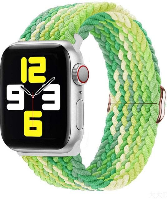 Nylon Braided Solo Loop Strap For Apple Watch - Premium from ItemBear.com - Just $20! Shop now at ItemBear.com