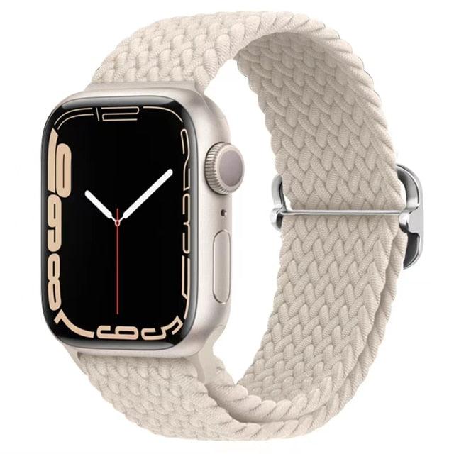 Nylon Braided Solo Loop Strap For Apple Watch ItemBear.com