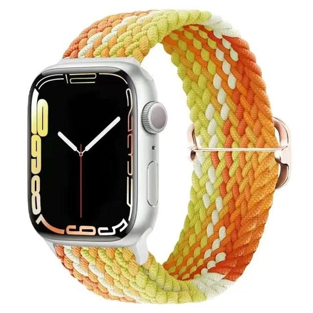 Nylon Braided Solo Loop Strap For Apple Watch ItemBear.com
