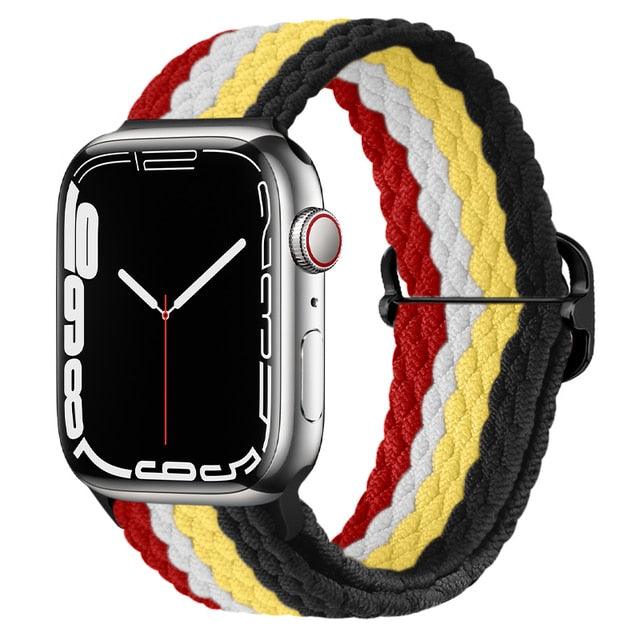 Nylon Braided Solo Loop Strap For Apple Watch ItemBear.com
