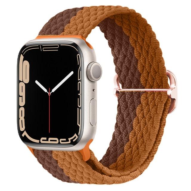 Nylon Braided Solo Loop Strap For Apple Watch ItemBear.com