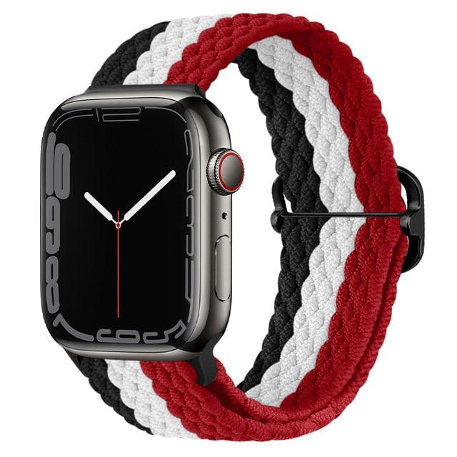 Nylon Braided Solo Loop Strap For Apple Watch ItemBear.com