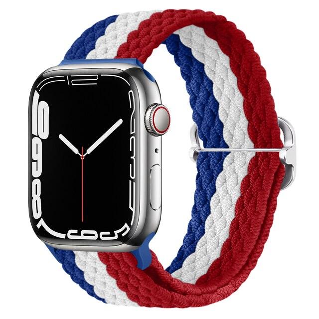 Nylon Braided Solo Loop Strap For Apple Watch ItemBear.com