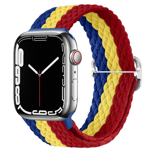 Nylon Braided Solo Loop Strap For Apple Watch ItemBear.com