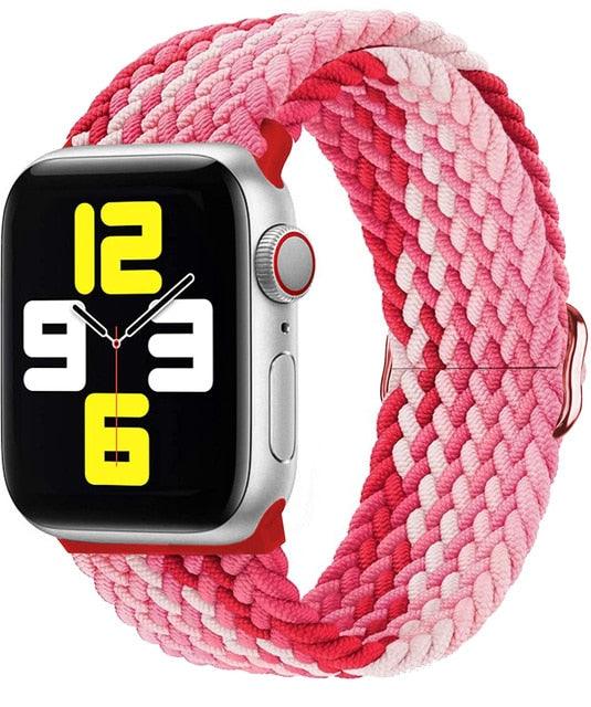 Nylon Braided Solo Loop Strap For Apple Watch ItemBear.com