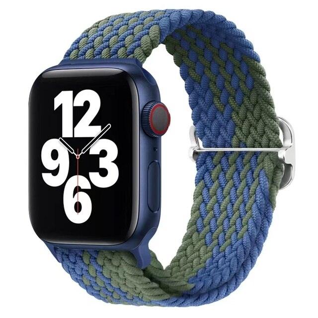 Nylon Braided Solo Loop Strap For Apple Watch ItemBear.com