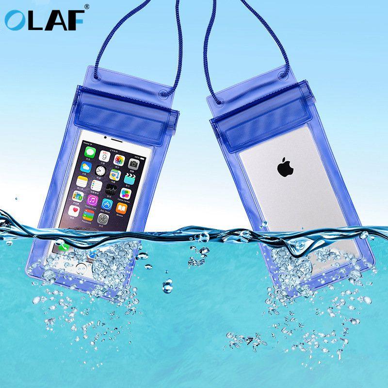 OLAF Universal Waterproof Case For iPhone X XS MAX 8 7 Cover Pouch Bag Cases Coque Water proof Phone Case For Samsung S10 Xiaomi - ItemBear.com