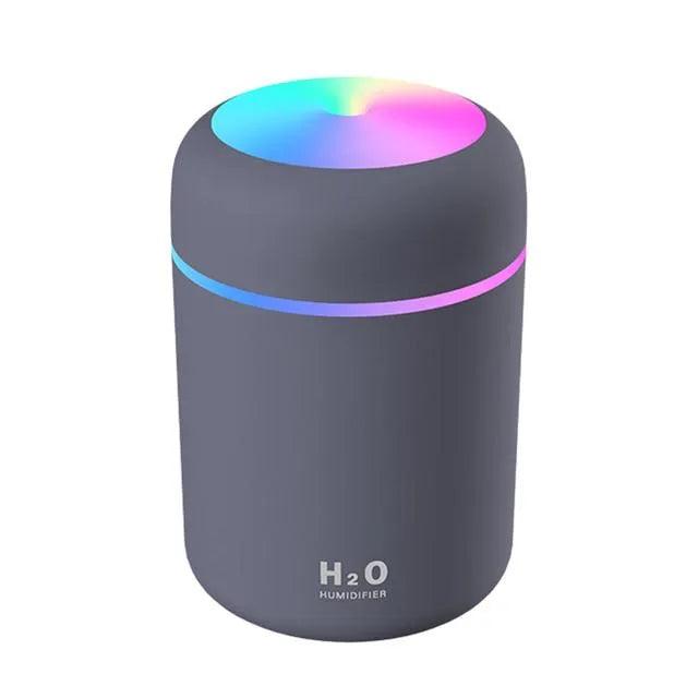 Portable 300ml Electric Air Humidifier Aroma Oil Diffuser USB Cool Mist Sprayer with Colorful Night Light for Home Car - ItemBear.com
