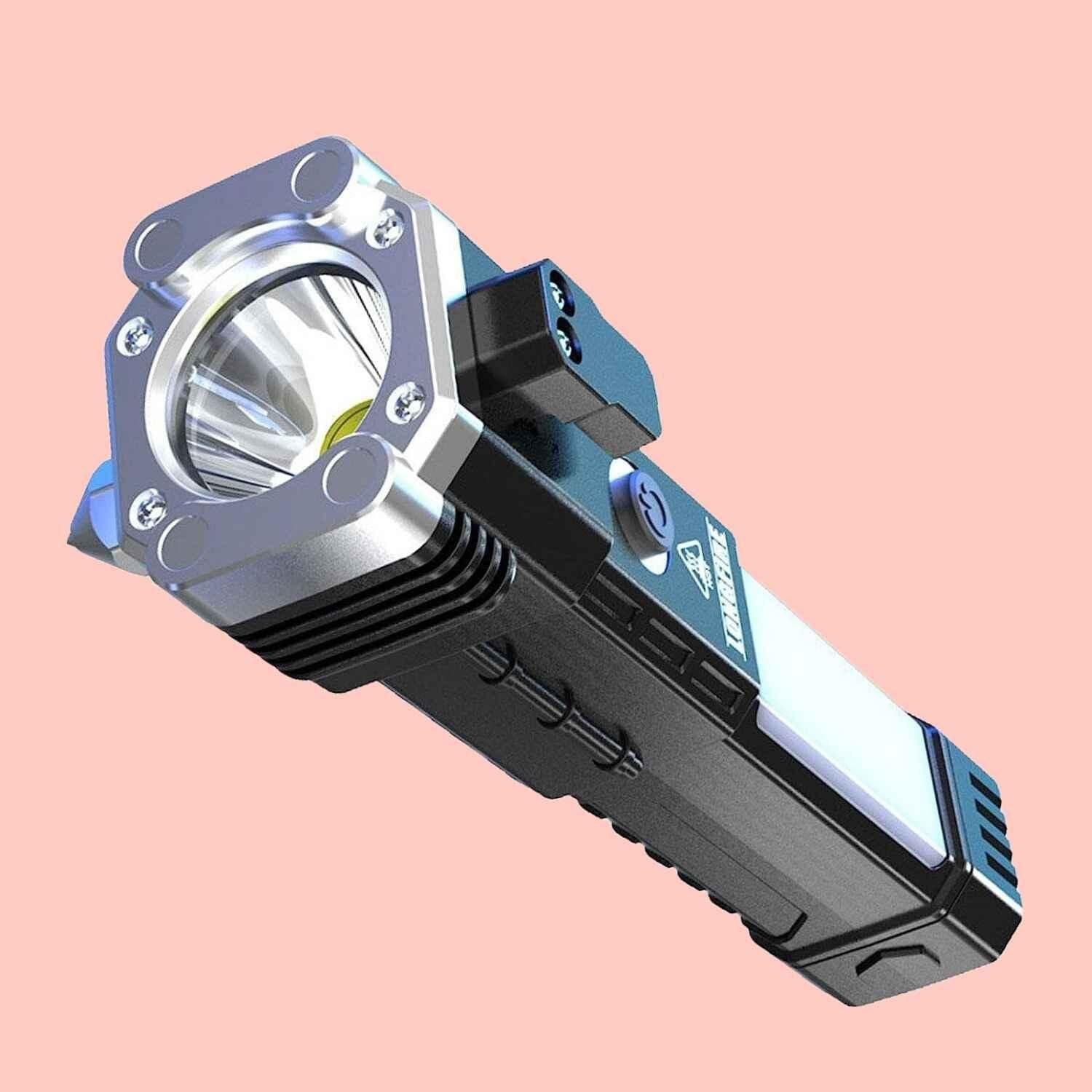 Portable Rechargeable Torch LED Flashlight - ItemBear.com