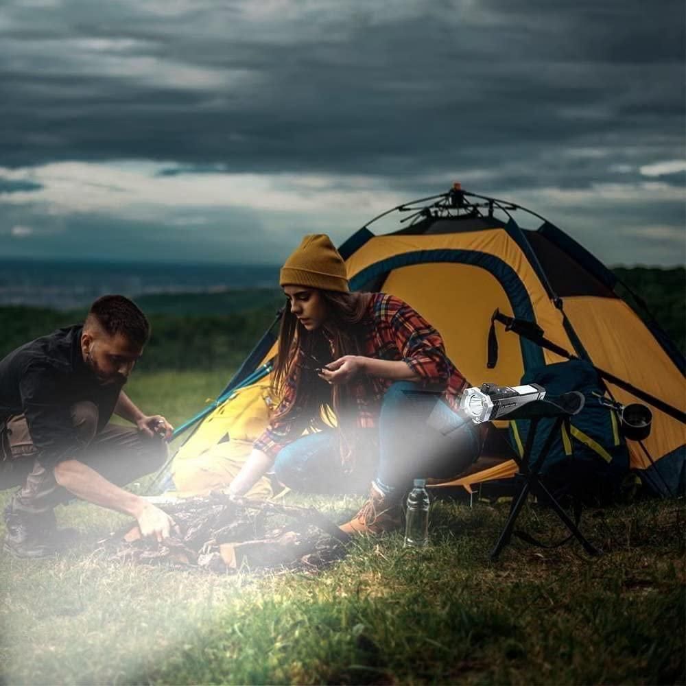 Portable Rechargeable Torch LED Flashlight - ItemBear.com