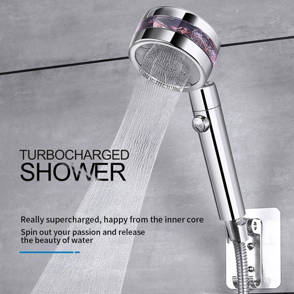 Pressurized Shower Head High Pressure Detachable 360° Rotating Jetting Showerhead Filter For Water Bathroom Bath Shower Nozzle - ItemBear.com