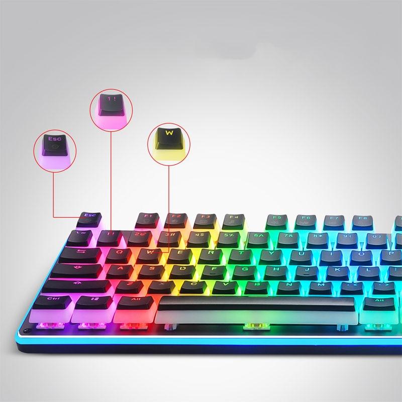 Pudding Keycaps PBT Doubleshot OEM for Mechanical Keyboards - ItemBear.com