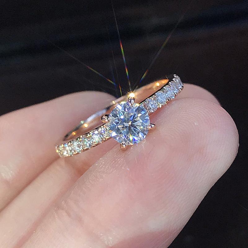 Romantic Design Crystal Ring - ItemBear.com