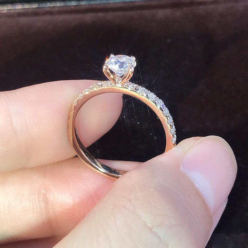 Romantic Design Crystal Ring - ItemBear.com