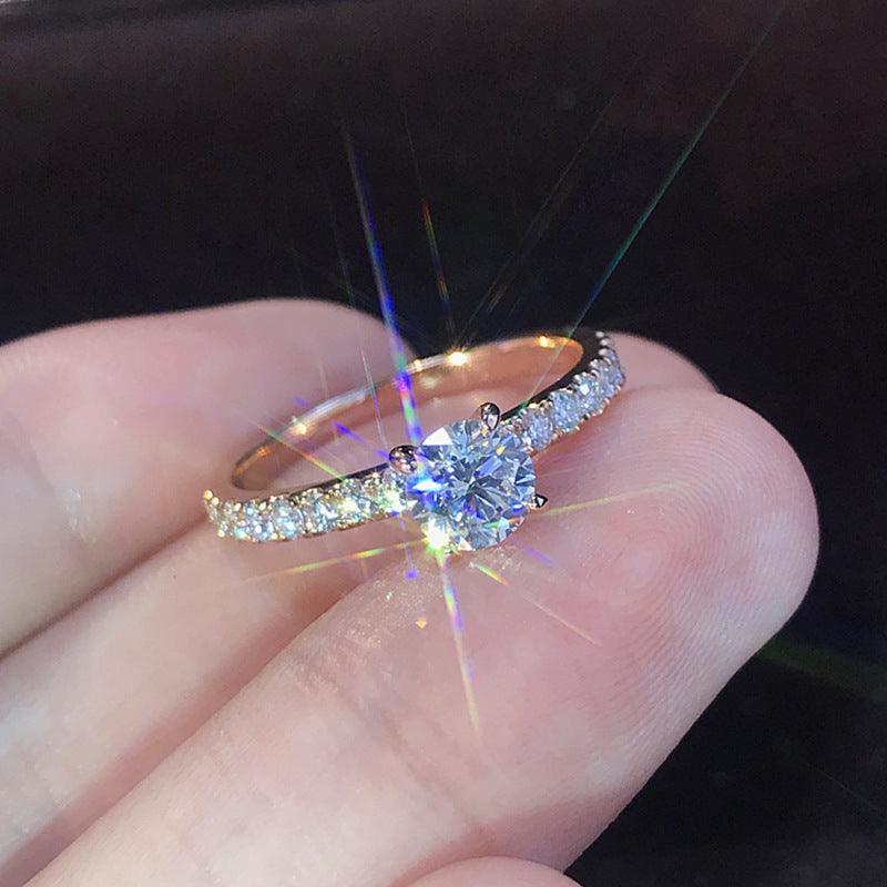 Romantic Design Crystal Ring - ItemBear.com