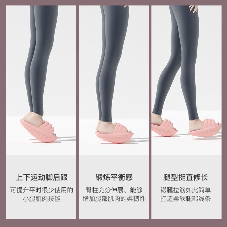 Shaking shoes yoga shaping balance shoes EVA shaking shoes thick bottom stovepipe beautiful legs reduce legs shoes - ItemBear.com