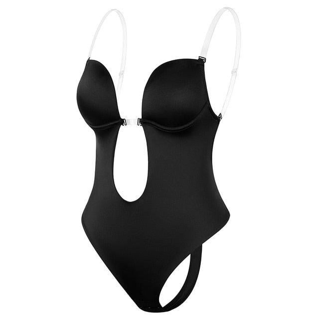 Shapewear Bodysuit Women Deep V-Neck - ItemBear.com