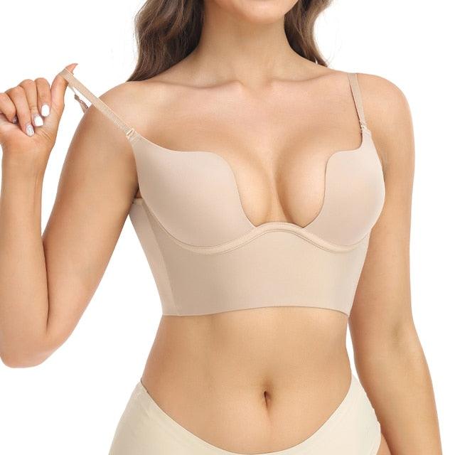 Shapewear Bodysuit Women Deep V-Neck - ItemBear.com