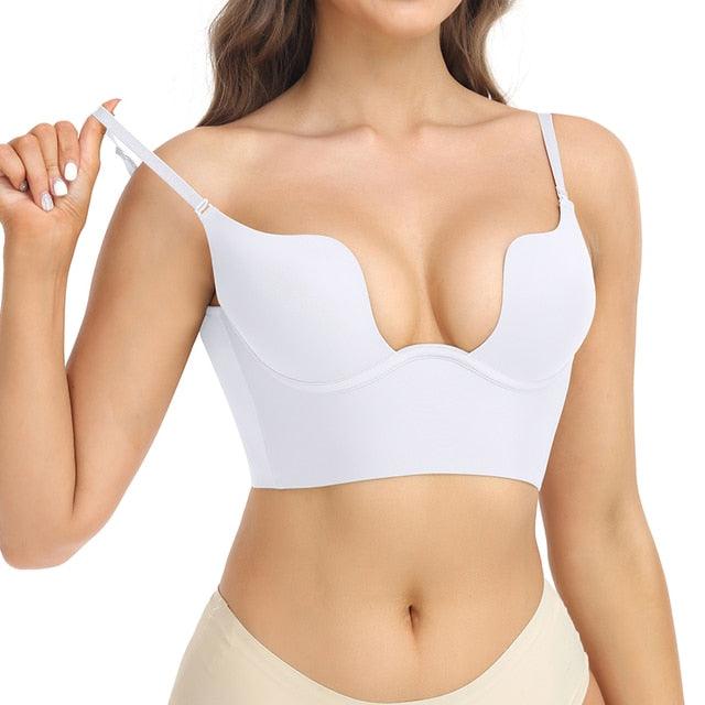 Shapewear Bodysuit Women Deep V-Neck - ItemBear.com