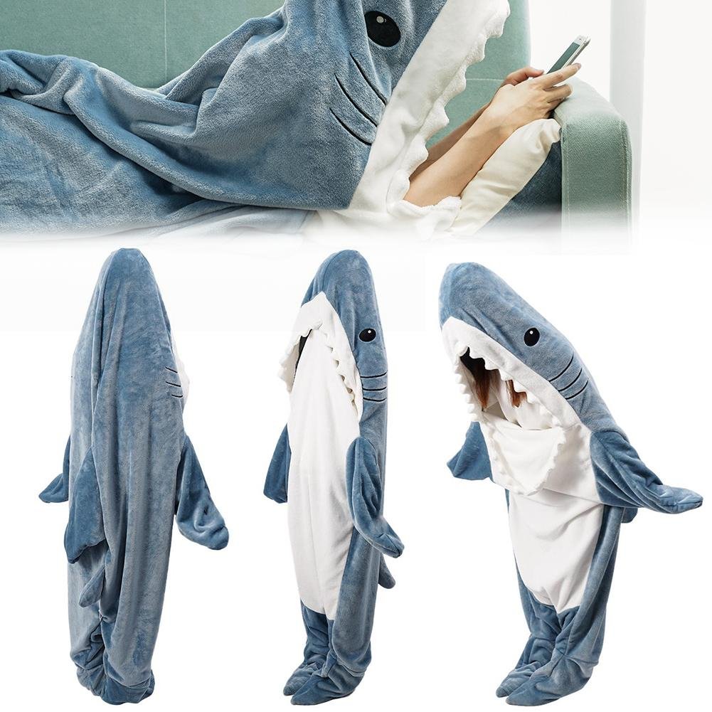 Shark Sleeping Bag Pajamas - ItemBear.com