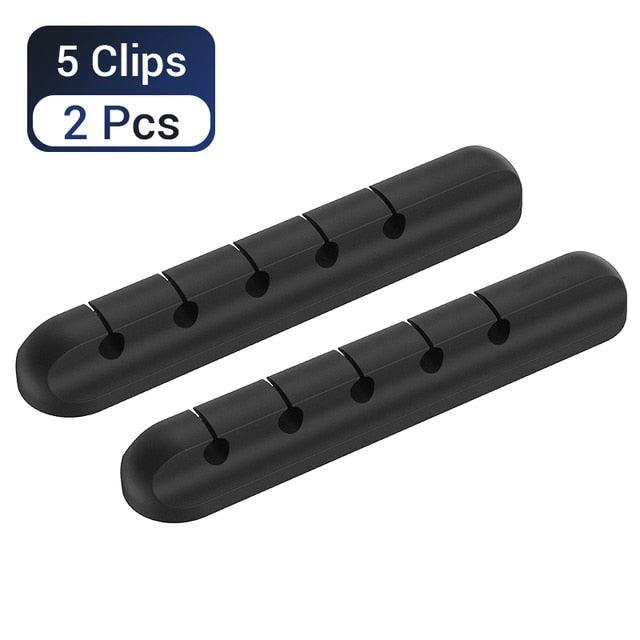Silicone Cable Desk Organizer - ItemBear.com