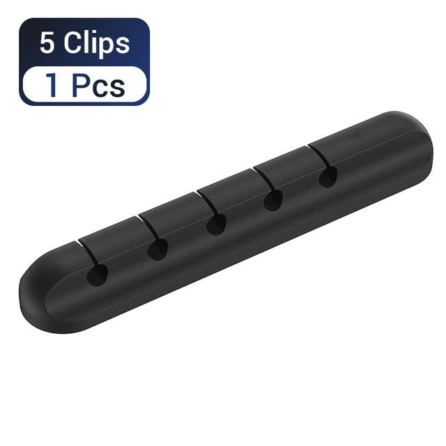 Silicone Cable Desk Organizer - ItemBear.com