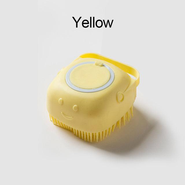 Soft Silicone Dog Massage Shampoo Brush - ItemBear.com