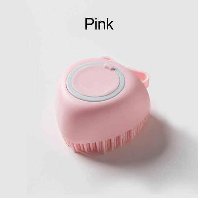 Soft Silicone Dog Massage Shampoo Brush - ItemBear.com