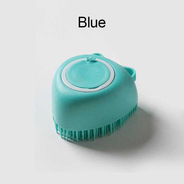 Soft Silicone Dog Massage Shampoo Brush - ItemBear.com