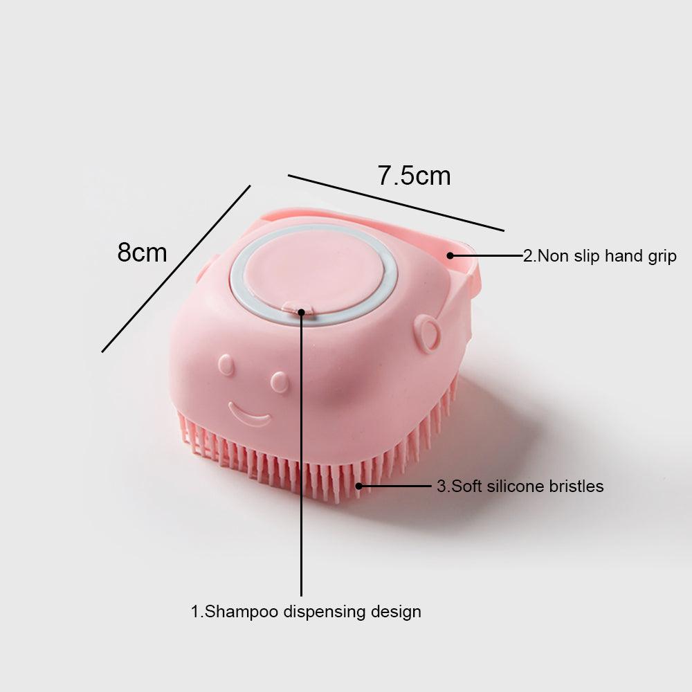 Soft Silicone Dog Massage Shampoo Brush - ItemBear.com