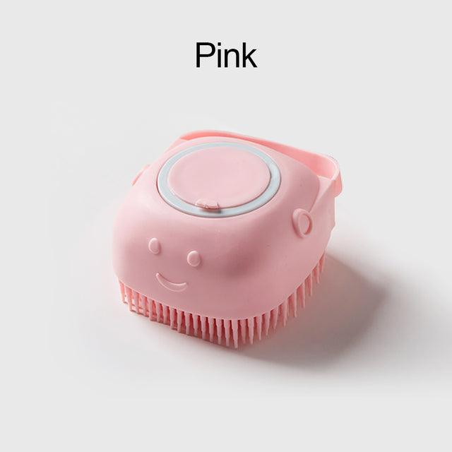Soft Silicone Dog Massage Shampoo Brush - ItemBear.com